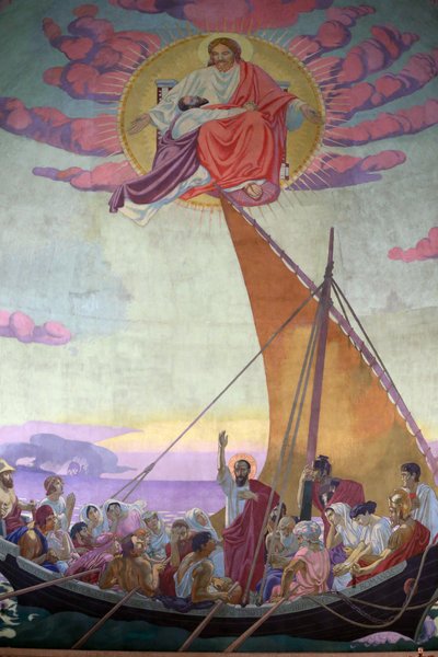 Église Saint-Paul, Vie de Saint Paul, peinture de Maurice Denis, Genève, Suisse - Unknown